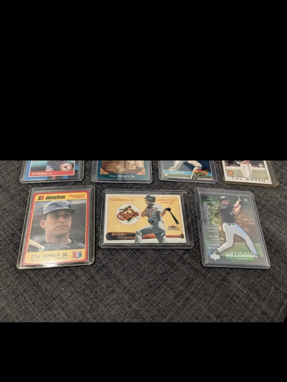 Cal Ripken Jr 10 Card Lot 1987 Topps Fleer Ultra Stadium Club Orioles HOF